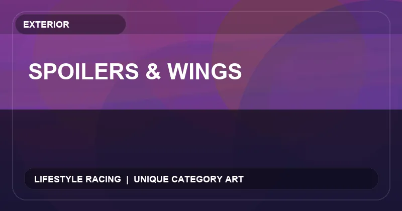 Spoilers & Wings